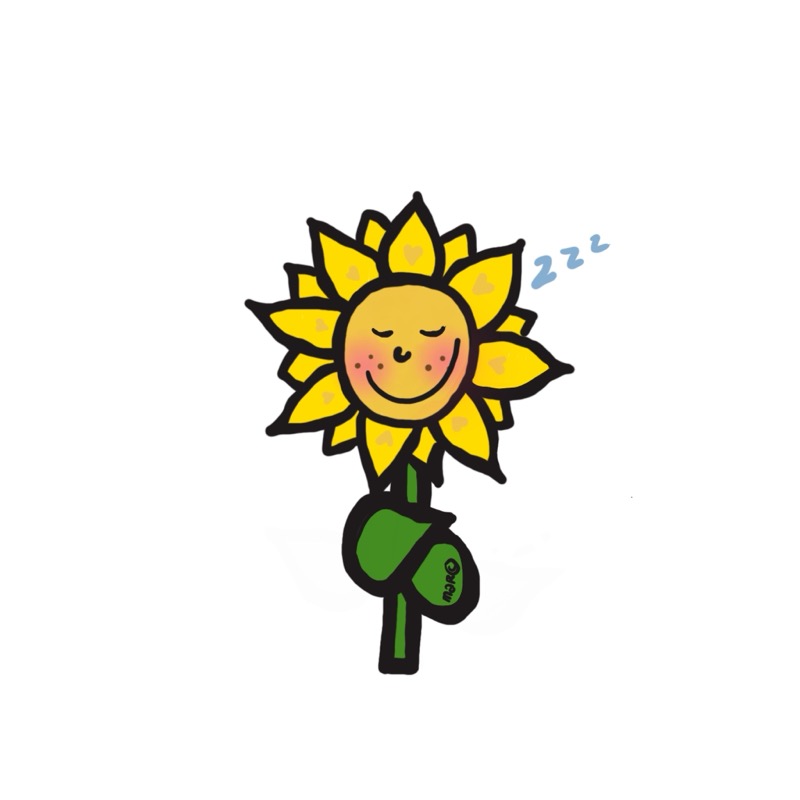 Handgetekende bloemenillustratie door Marretjes